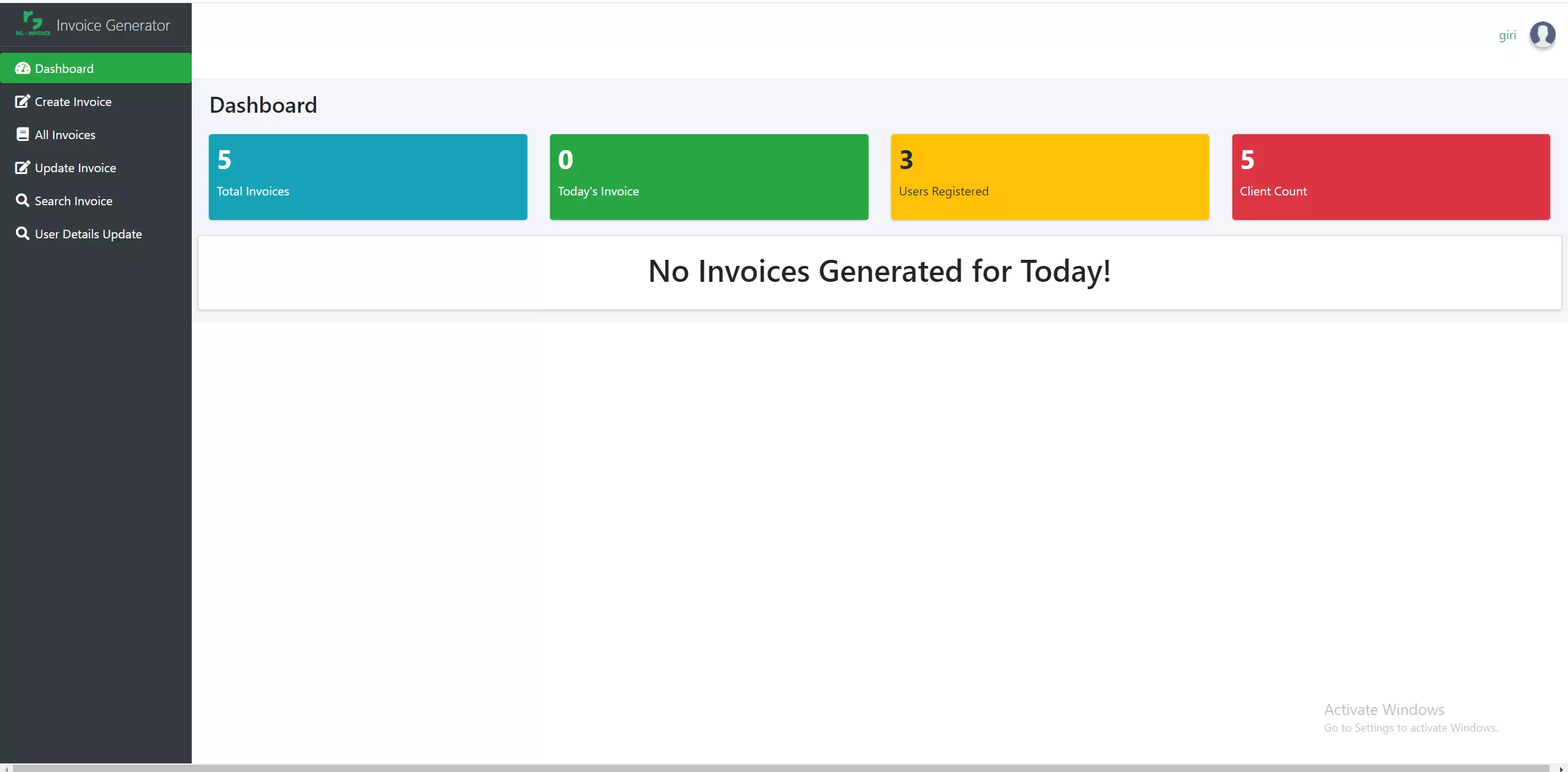 invoice